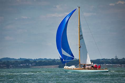 Overall regatta winner, Laurent Giles One Off Sloop Whooper